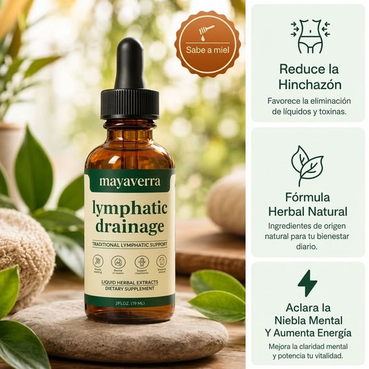 Drenaje Linfatico™ | Adios Liquidos Retenidos , Drena Naturalmente la Hinchazón del Rostro, Abdomen y Piernas + Receta de modo de uso