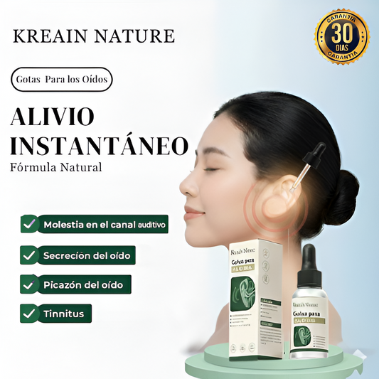 2x1 GOTAS PARA CUIDADO DE LOS OÍDOS  | Alivia Dolor y Zumbidos al Instante