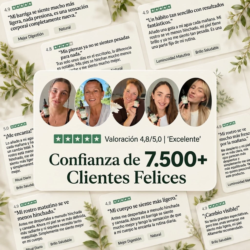 Drenaje Linfatico™ | Adios Liquidos Retenidos , Drena Naturalmente la Hinchazón del Rostro, Abdomen y Piernas + Receta de modo de uso