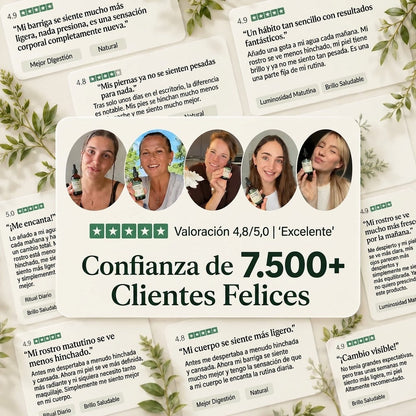Drenaje Linfatico™ | Adios Liquidos Retenidos , Drena Naturalmente la Hinchazón del Rostro, Abdomen y Piernas + Receta de modo de uso