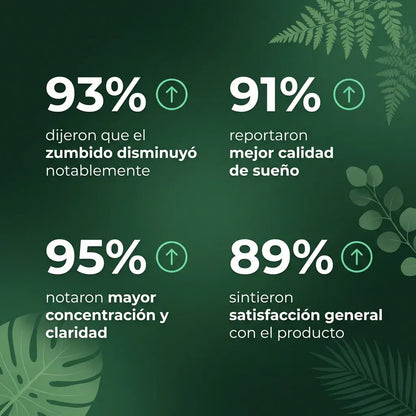 TiniCalm™ | Reduce los zumbidos y pitidos de forma natural en 2 Semanas + Manual de Tratamiento